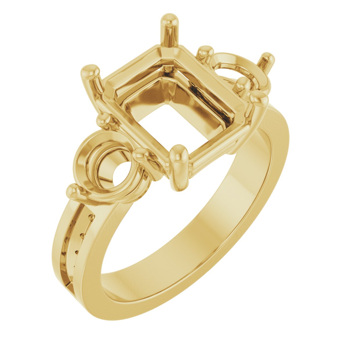 Three-Stone Engagement Ring