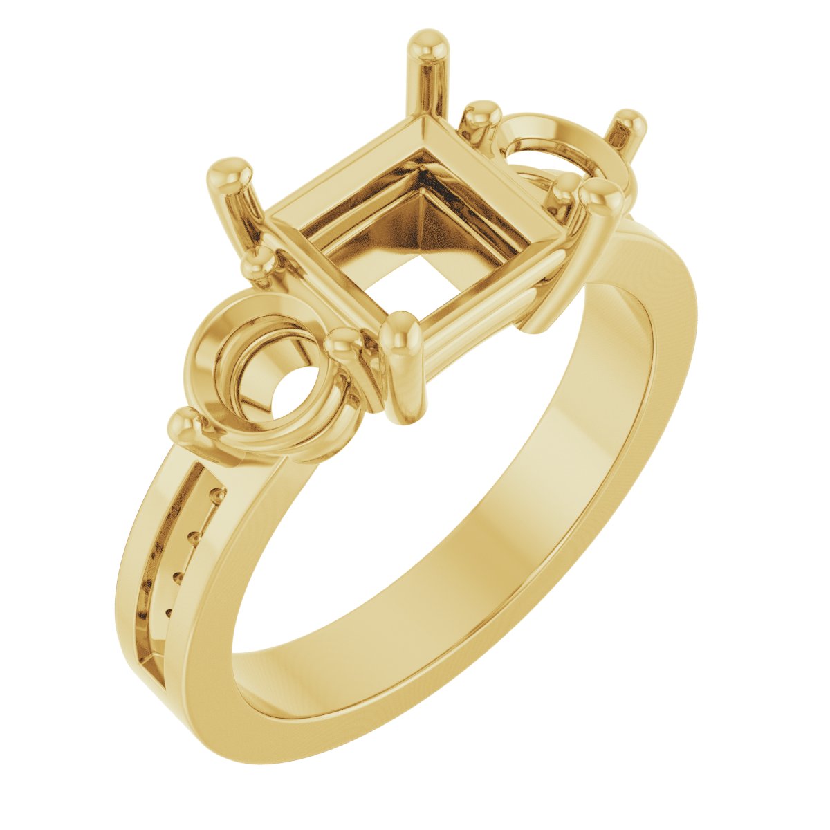 Three-Stone Engagement Ring