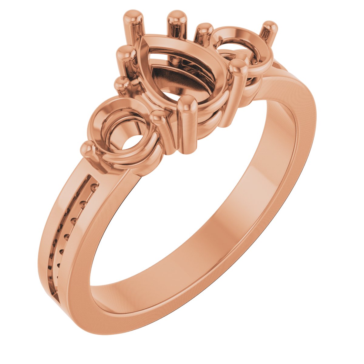 Three-Stone Engagement Ring