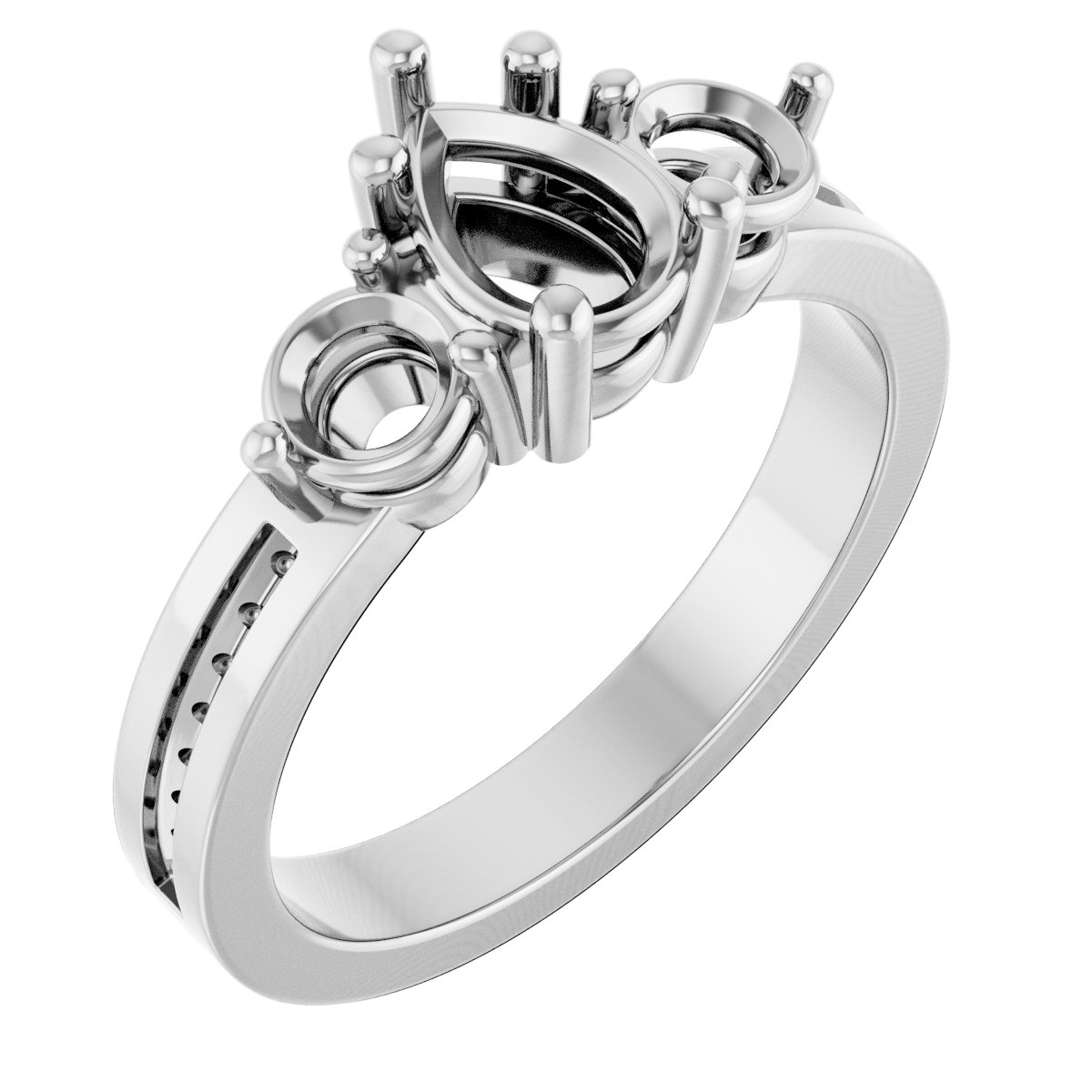 Three-Stone Engagement Ring