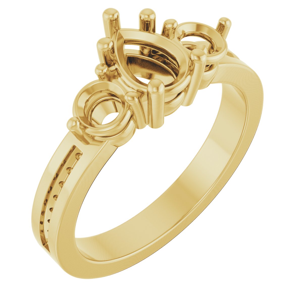 Three-Stone Engagement Ring
