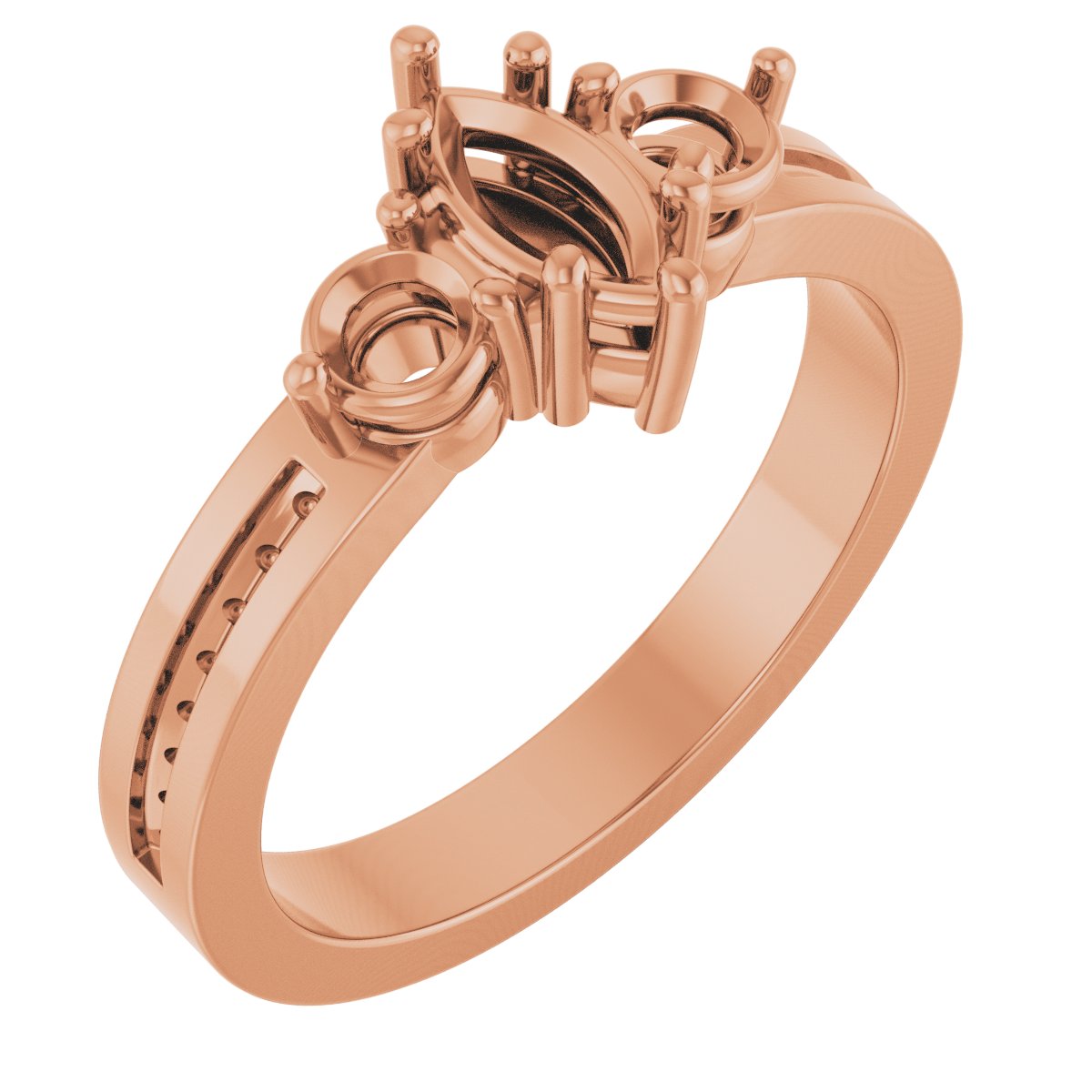 Three-Stone Engagement Ring