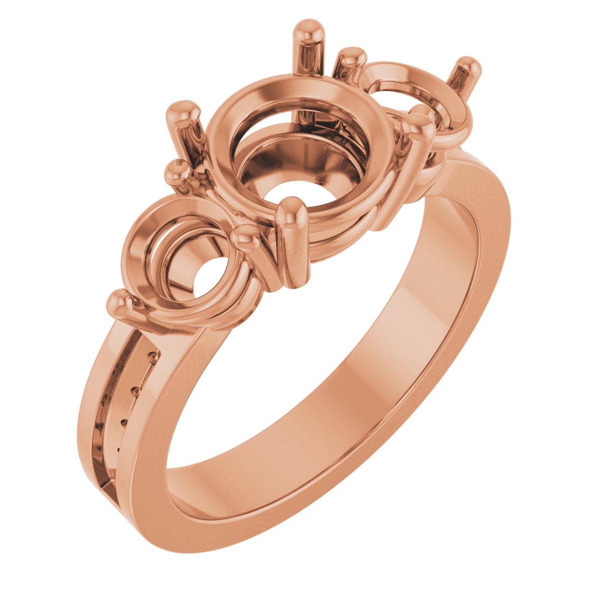 Three-Stone Engagement Ring