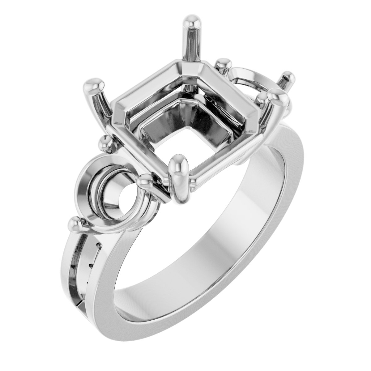 Three-Stone Engagement Ring