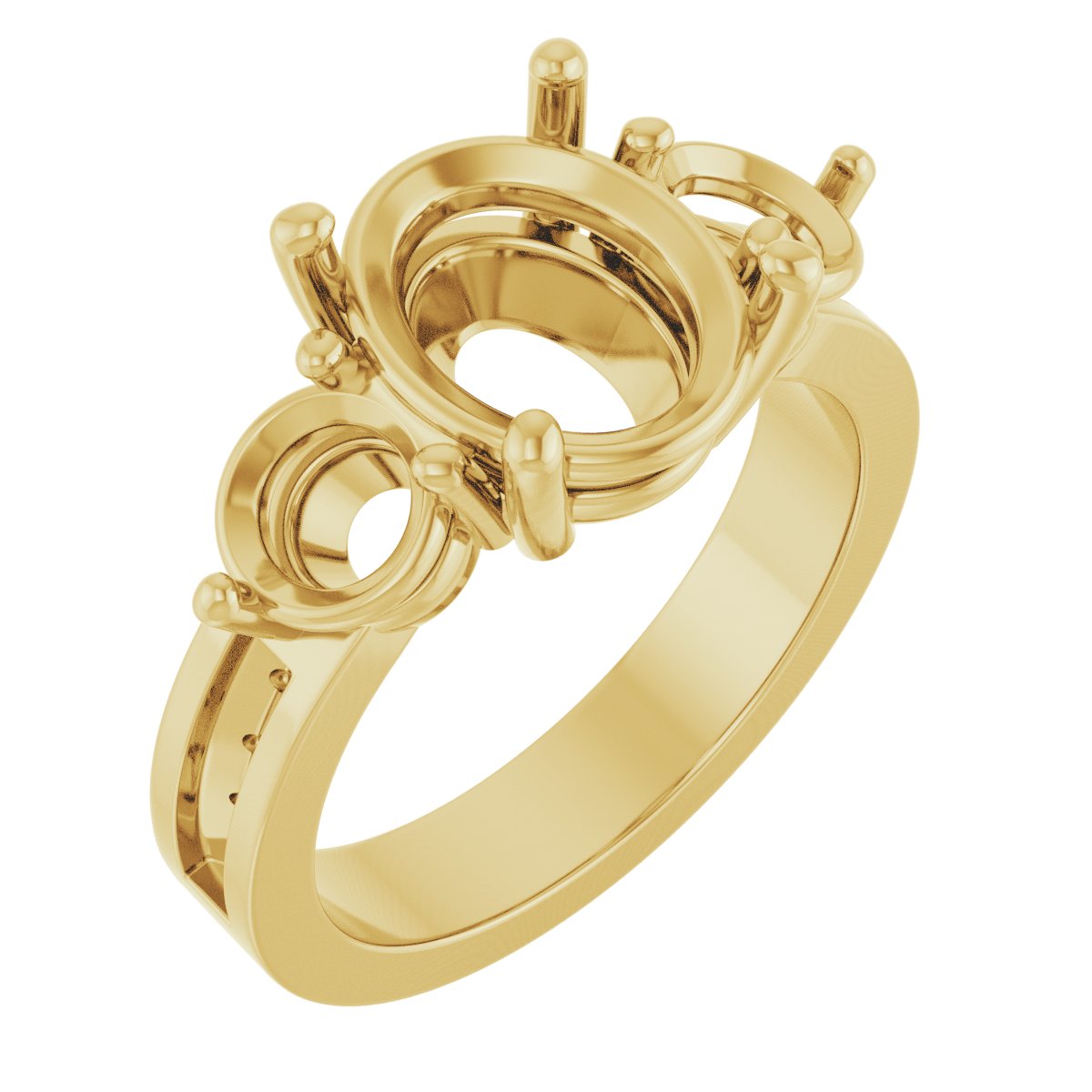 Three-Stone Engagement Ring