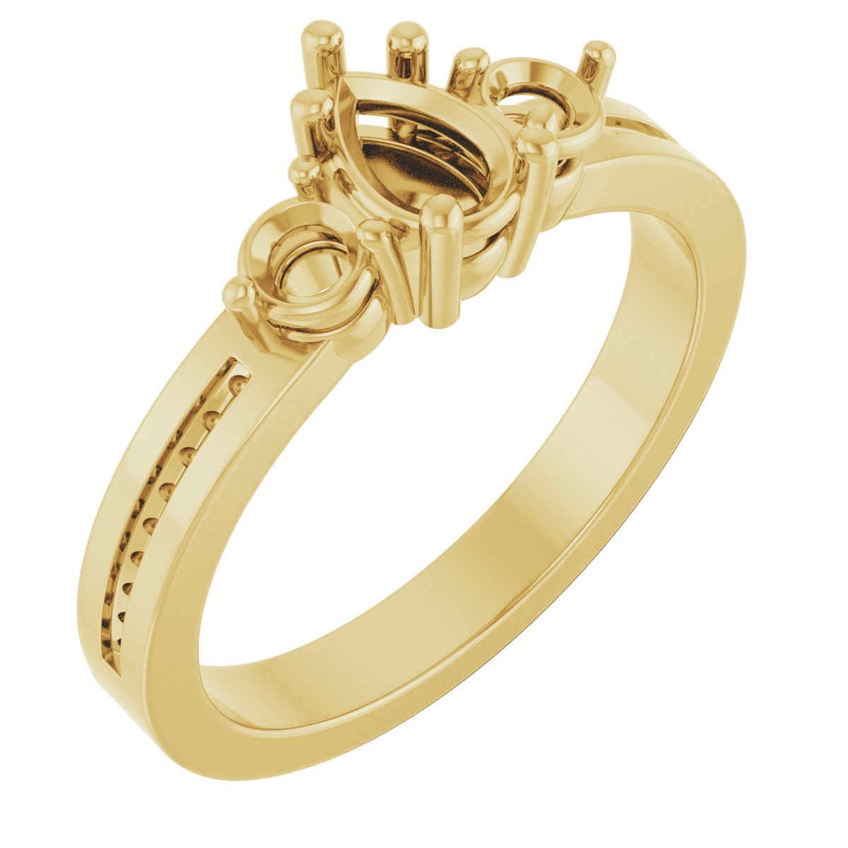Three-Stone Engagement Ring