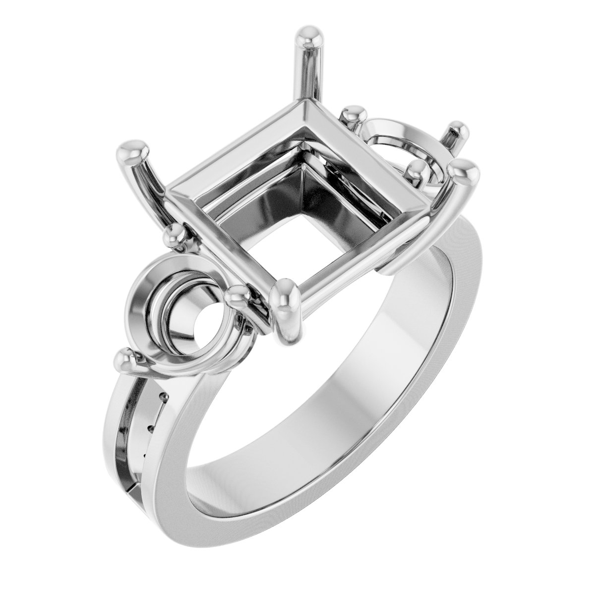 Three-Stone Engagement Ring