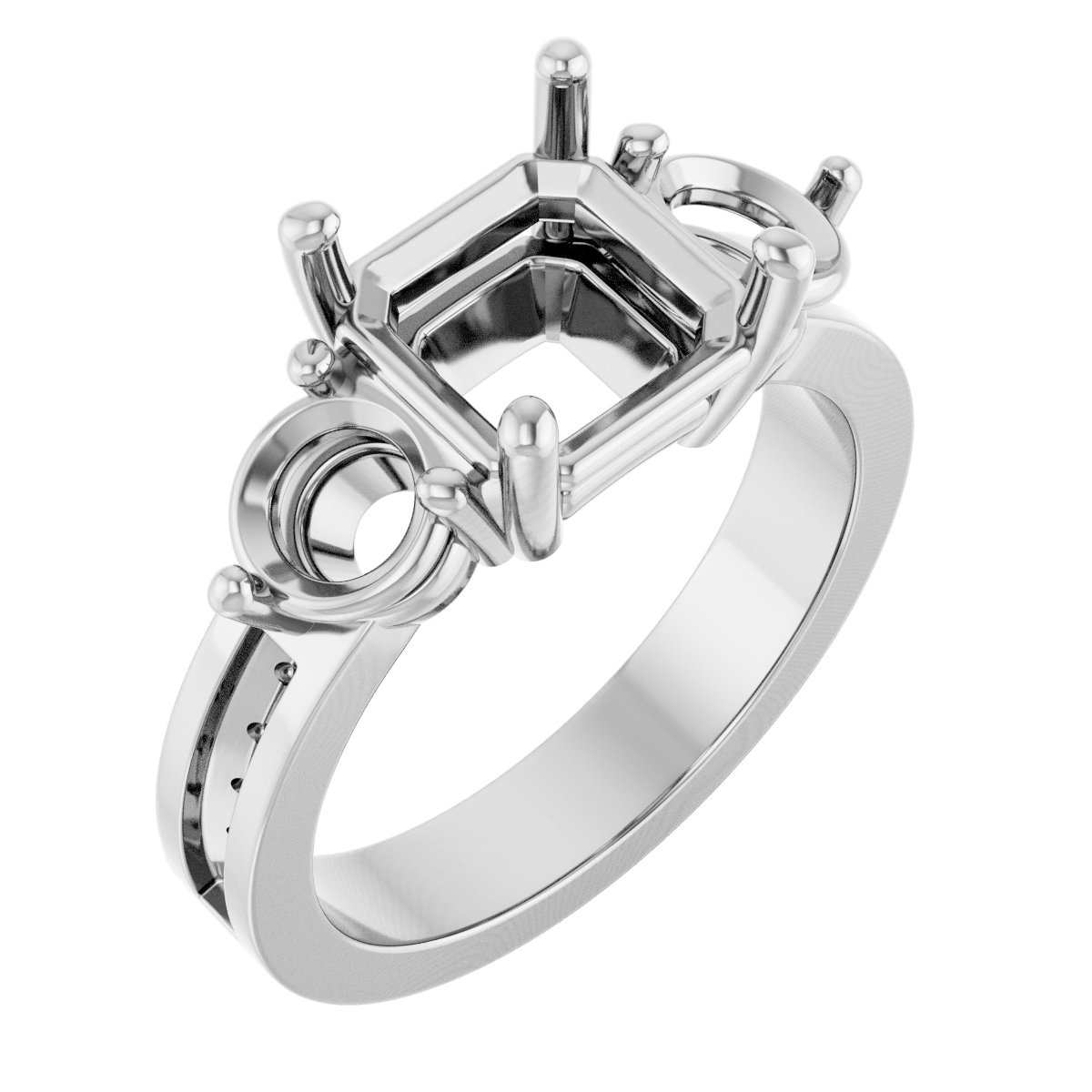 Three-Stone Engagement Ring