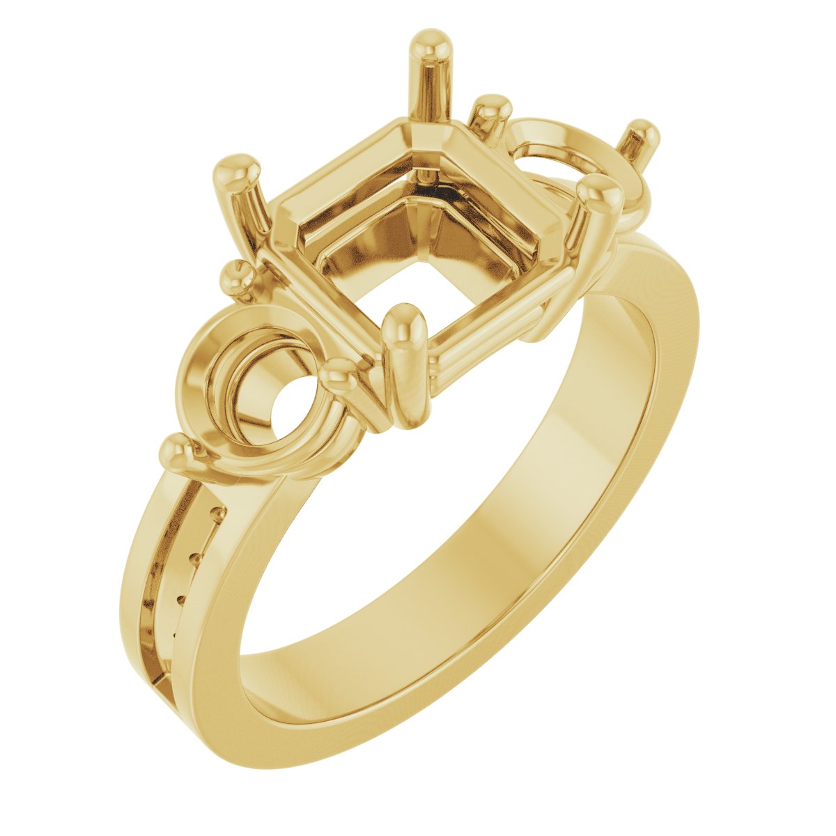 Three-Stone Engagement Ring