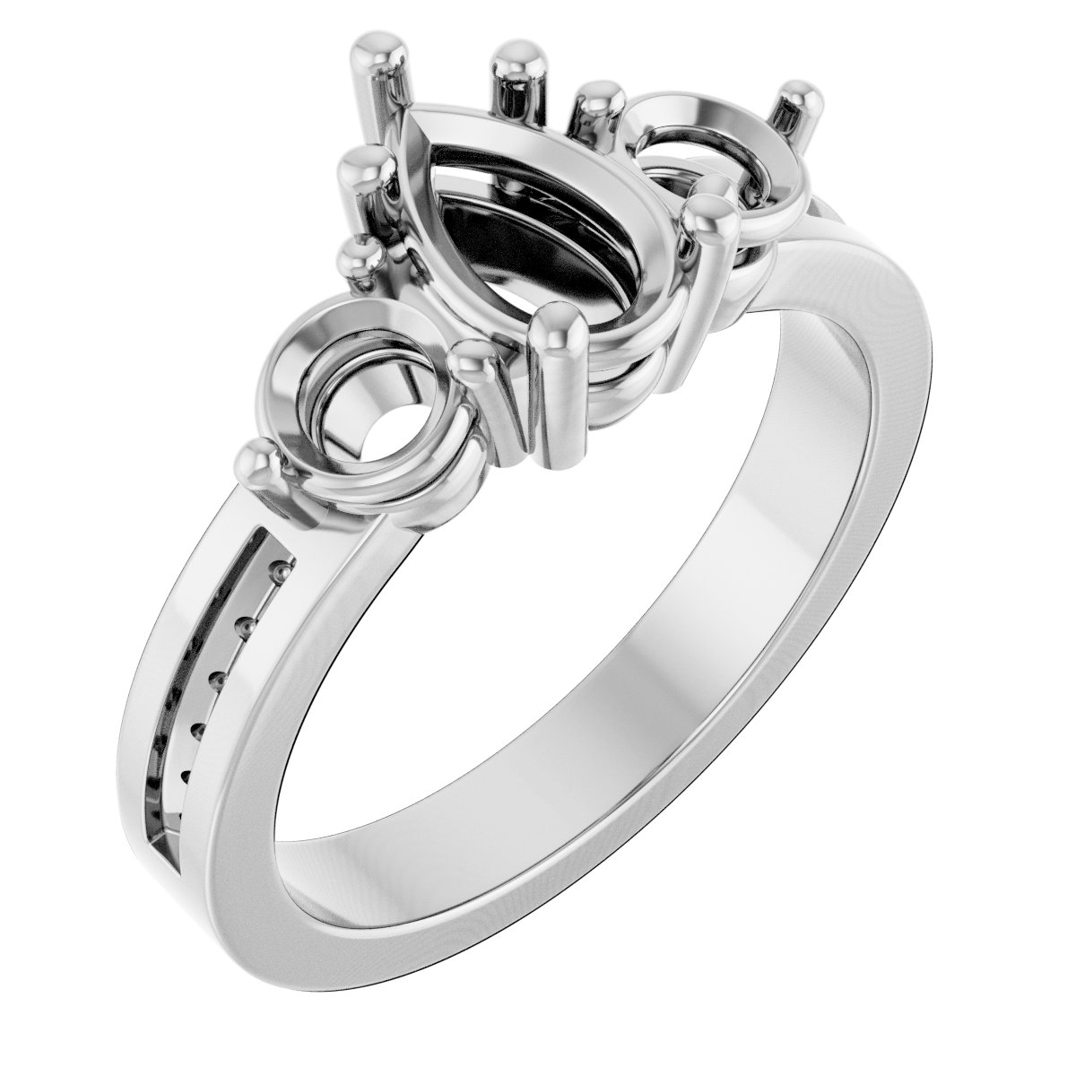 Three-Stone Engagement Ring