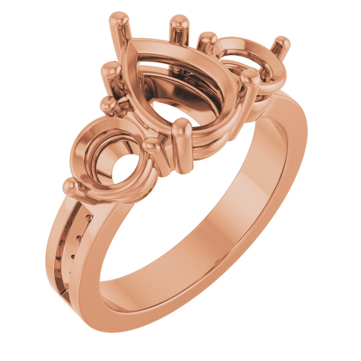 Three-Stone Engagement Ring