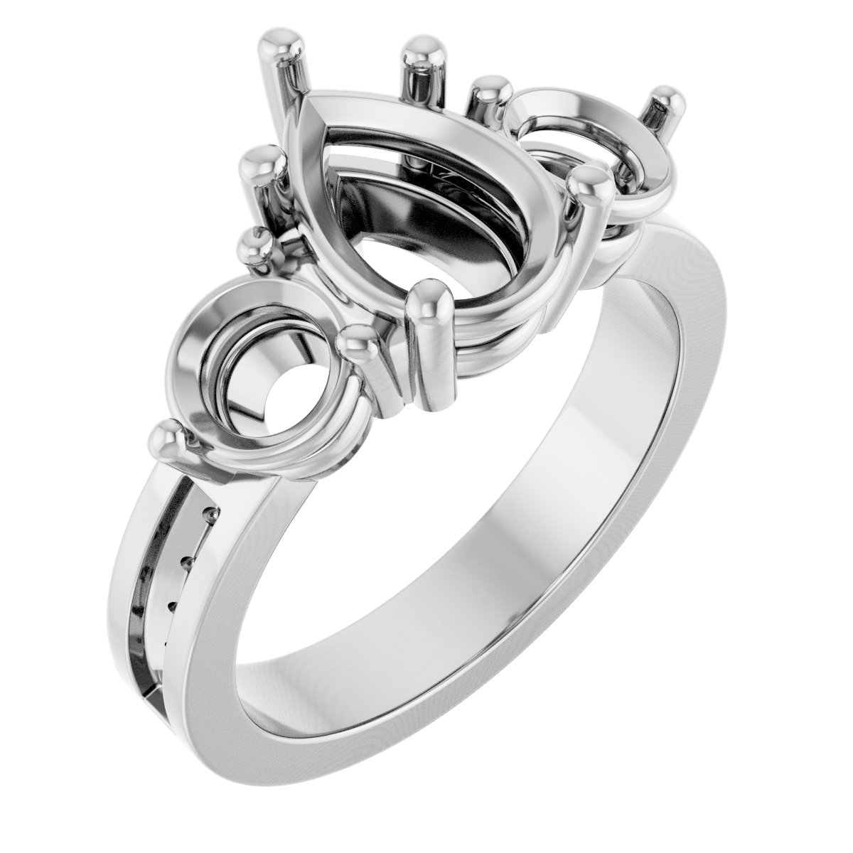 Three-Stone Engagement Ring