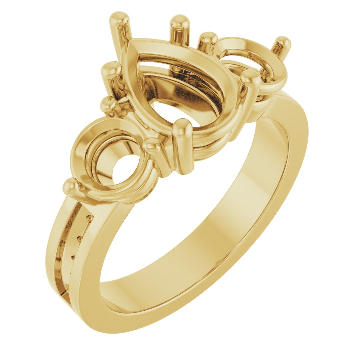 Three-Stone Engagement Ring