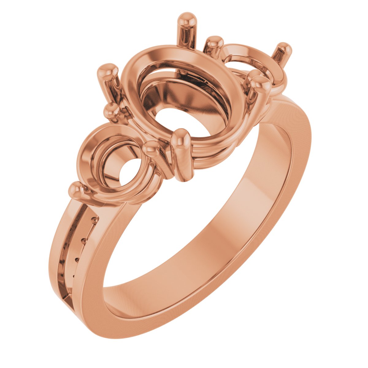Three-Stone Engagement Ring