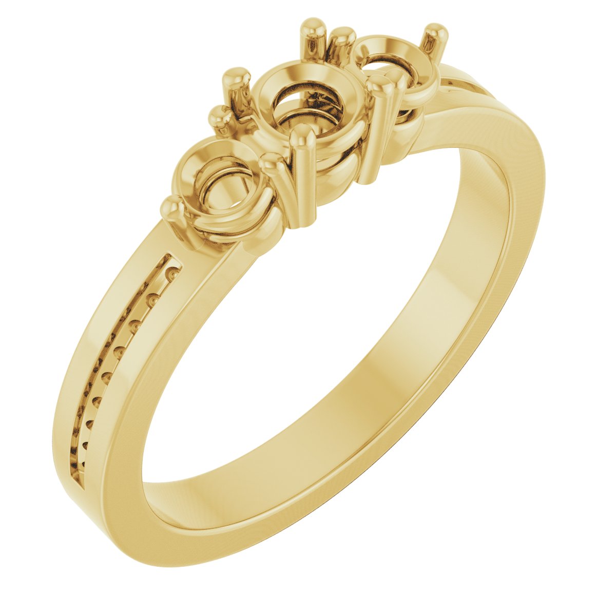 Three-Stone Engagement Ring