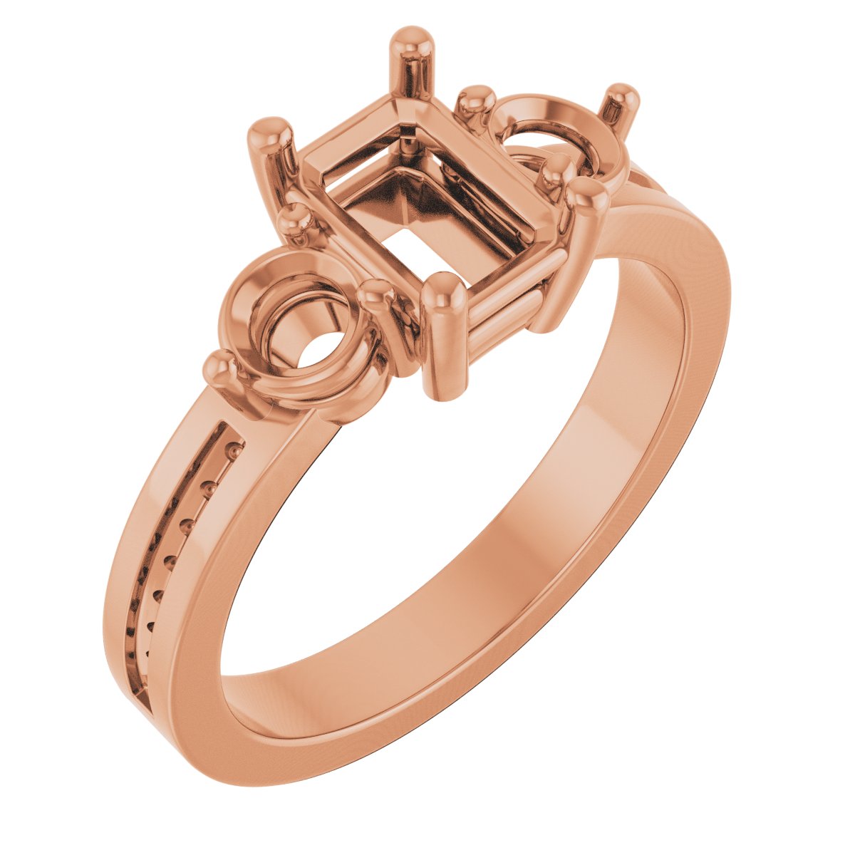 Three-Stone Engagement Ring