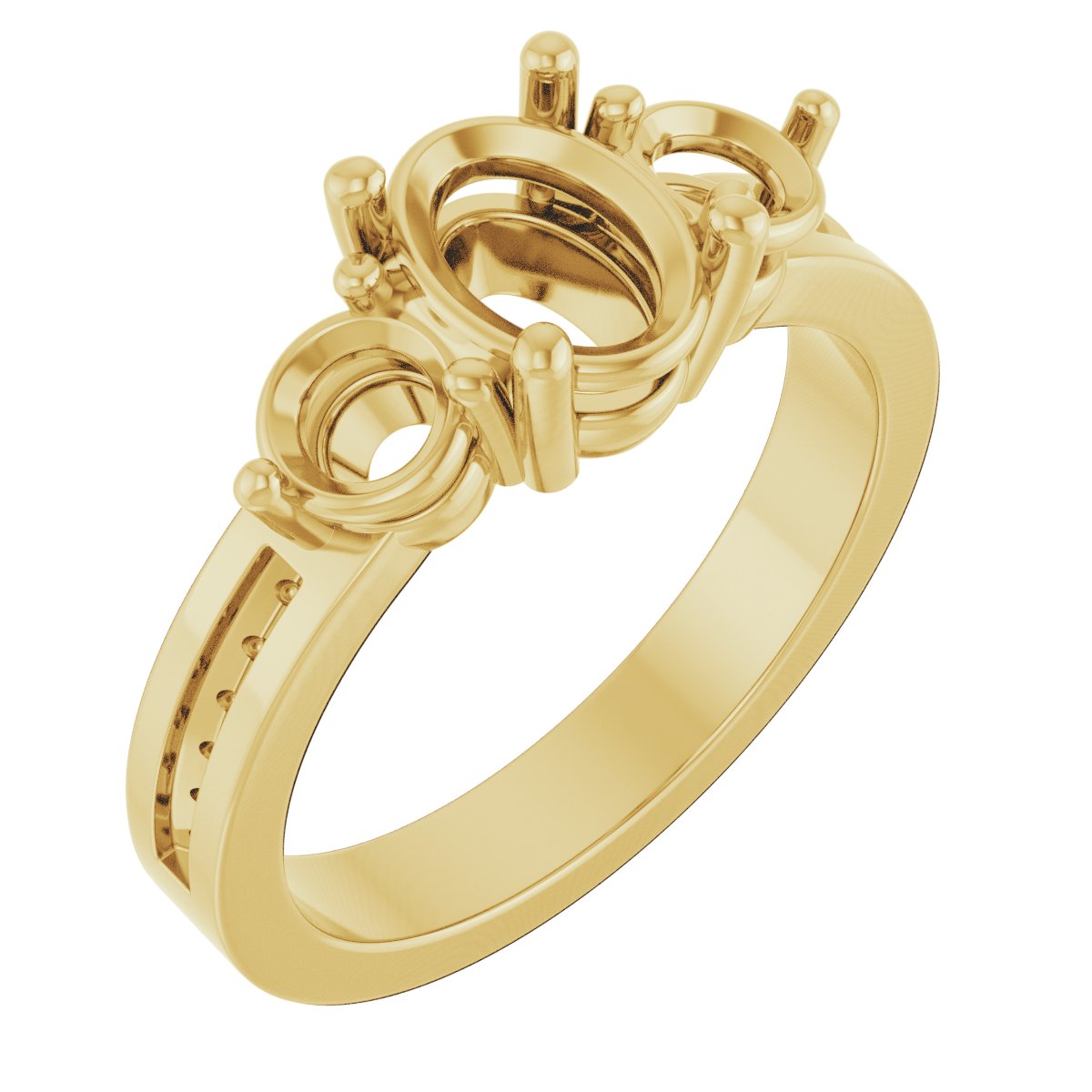 Three-Stone Engagement Ring