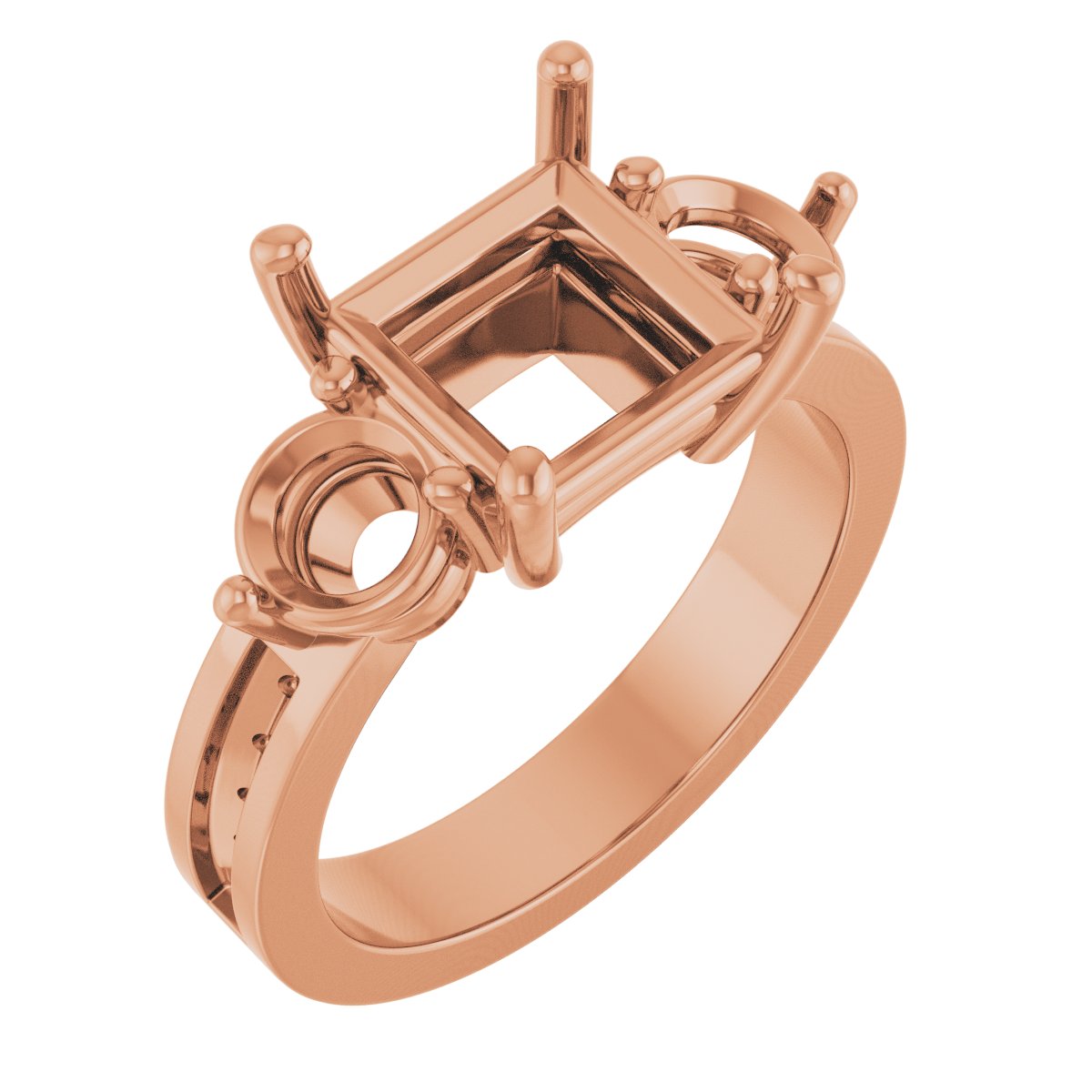 Three-Stone Engagement Ring