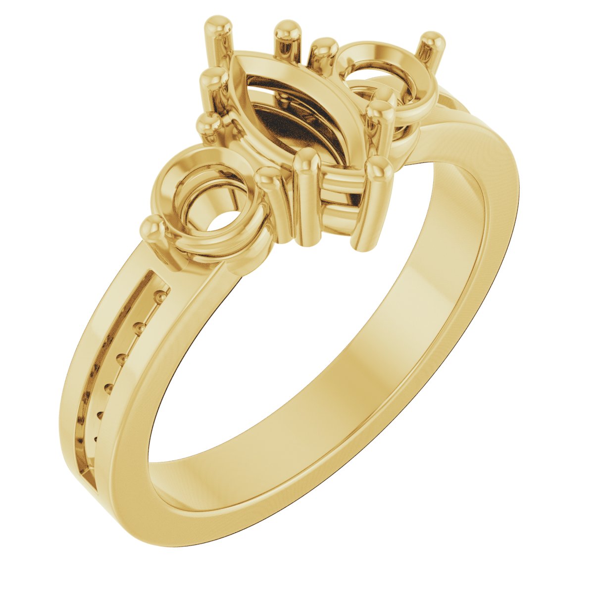 Three-Stone Engagement Ring