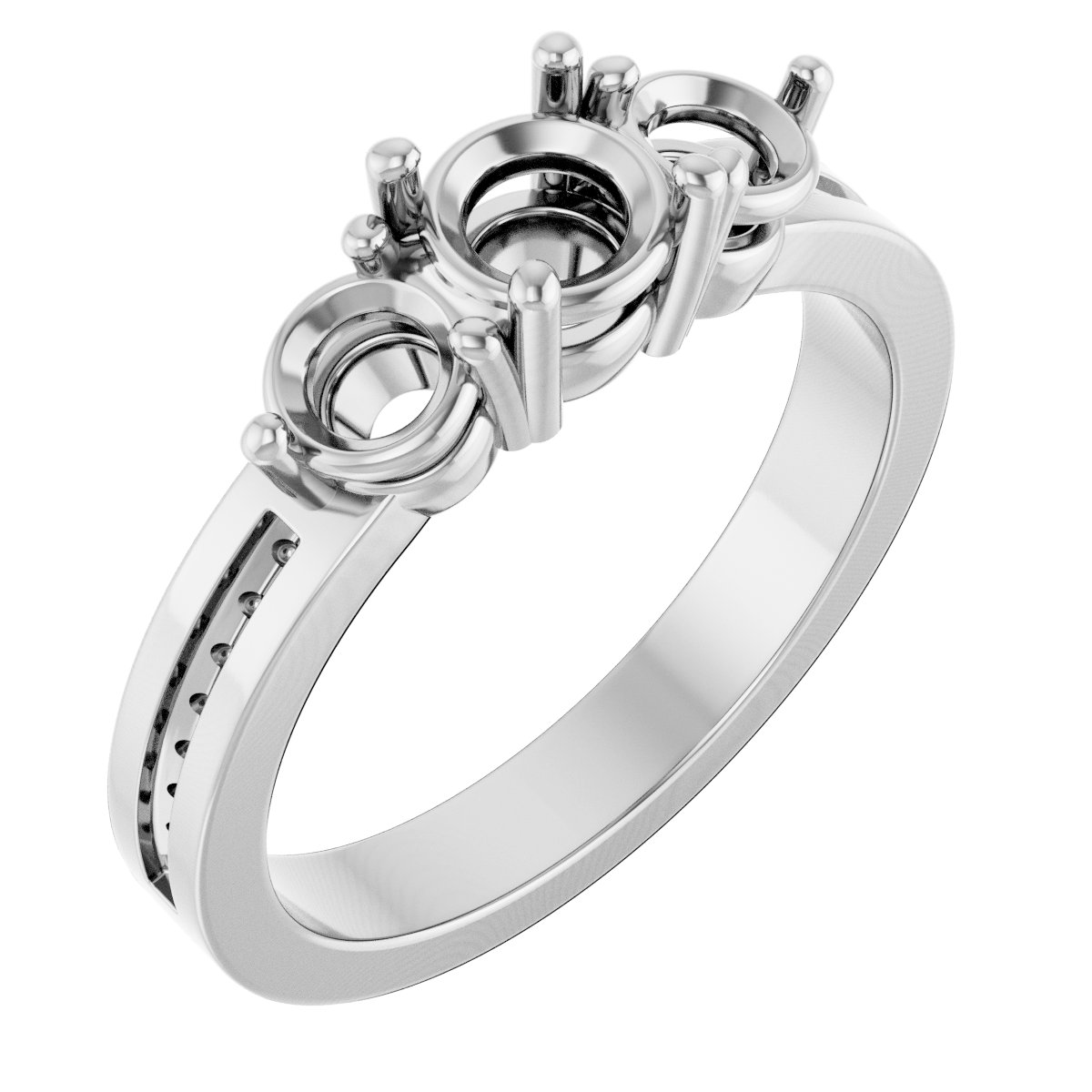 Three-Stone Engagement Ring