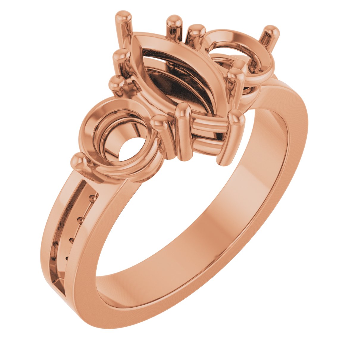 Three-Stone Engagement Ring