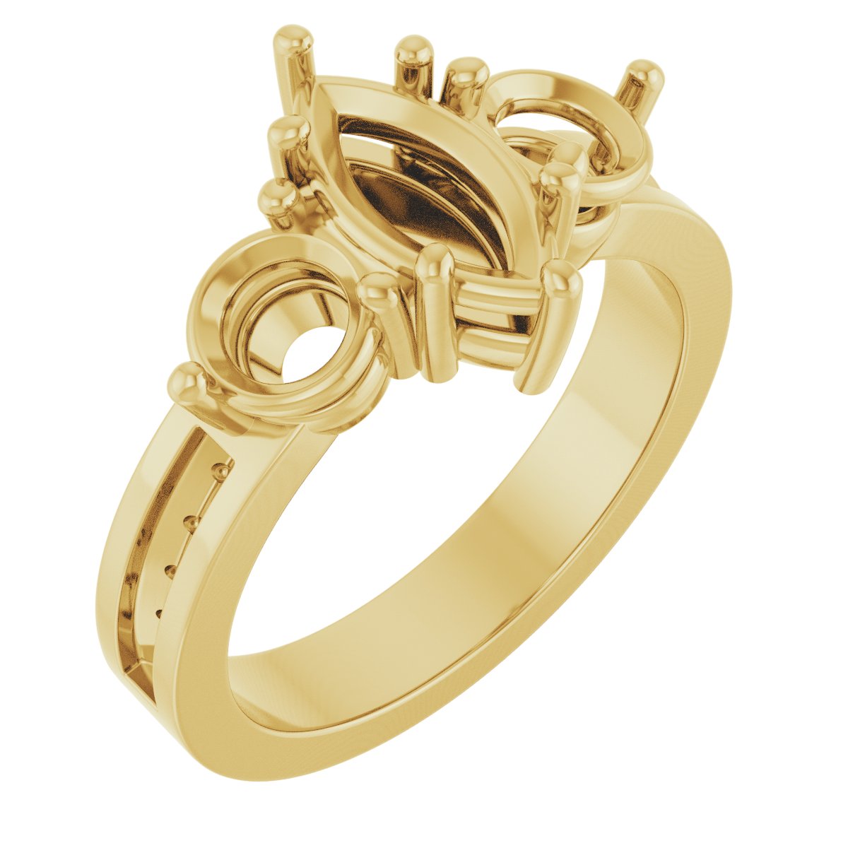 Three-Stone Engagement Ring