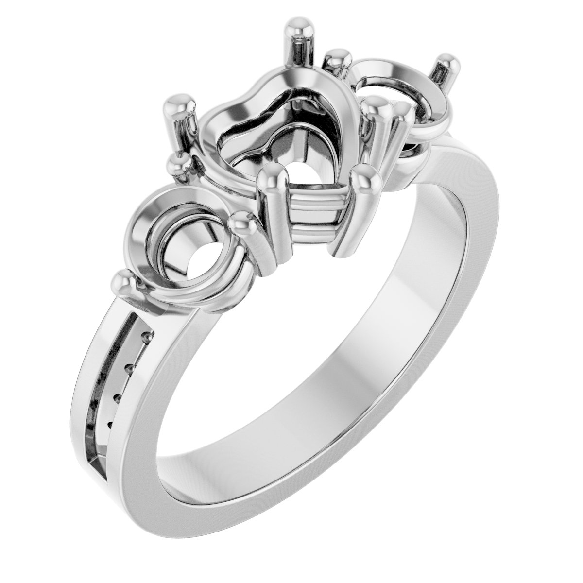 Three-Stone Engagement Ring
