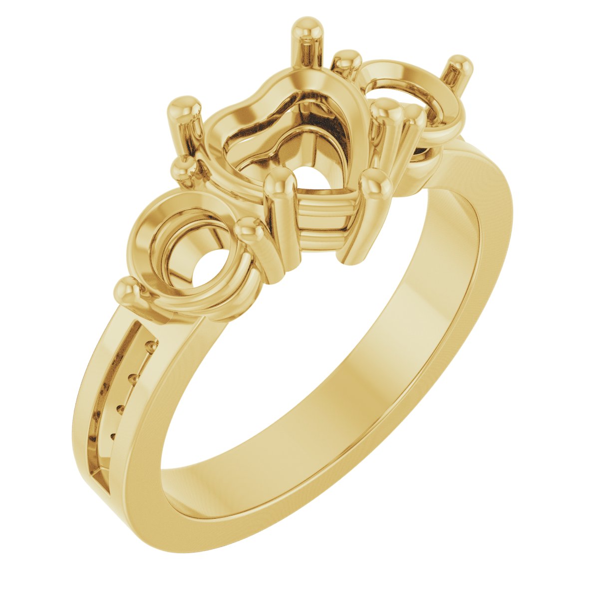 Three-Stone Engagement Ring