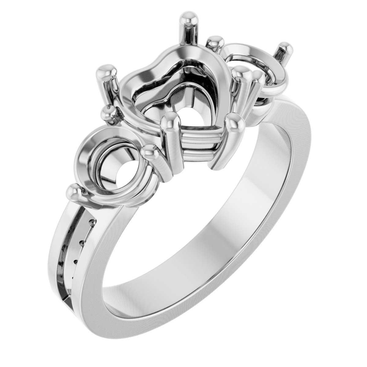 Three-Stone Engagement Ring