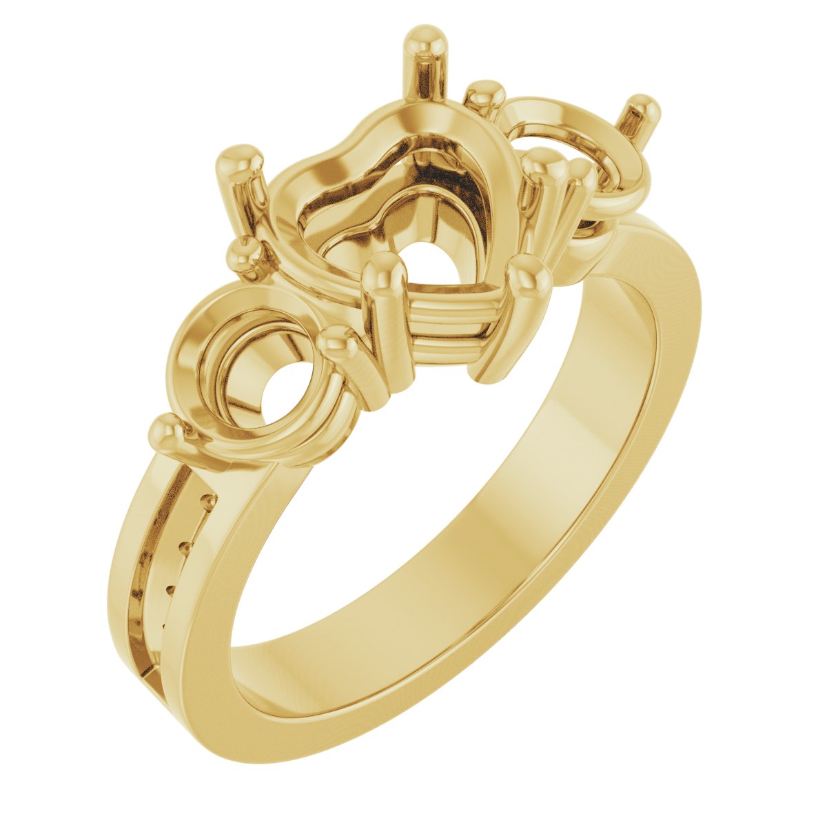 Three-Stone Engagement Ring