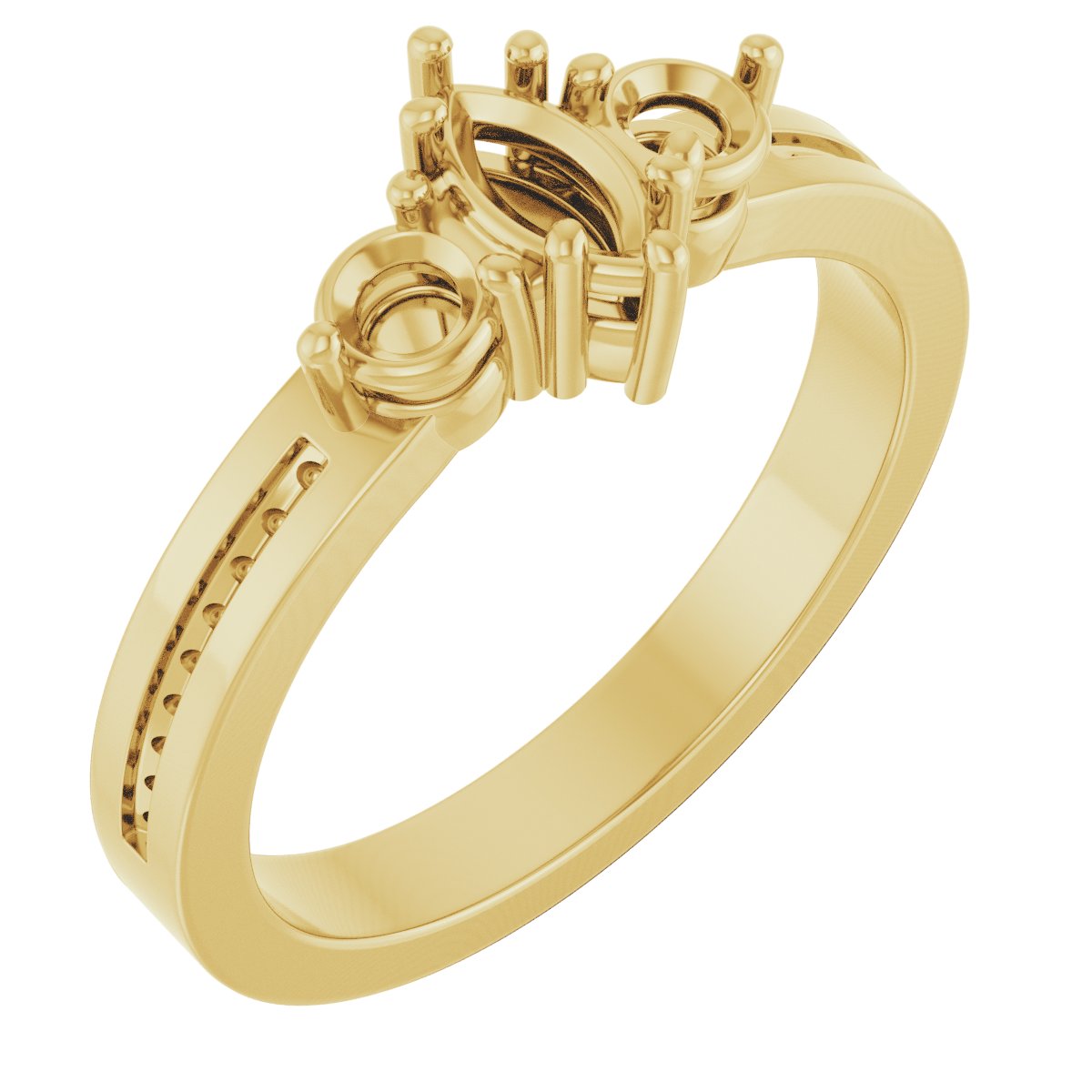 Three-Stone Engagement Ring