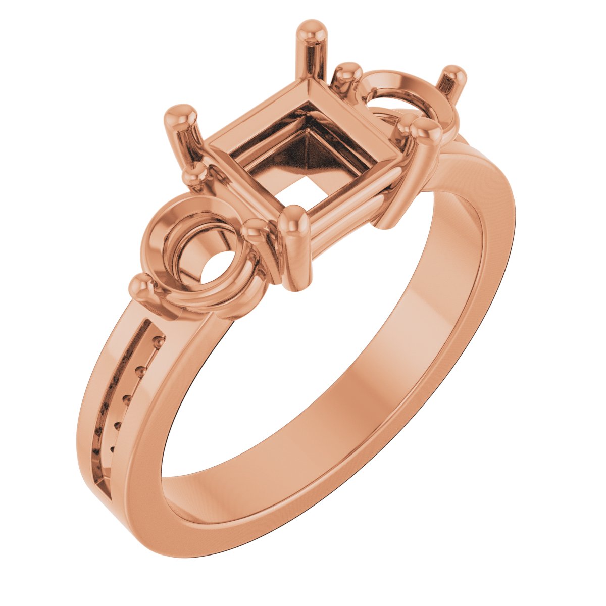 Three-Stone Engagement Ring