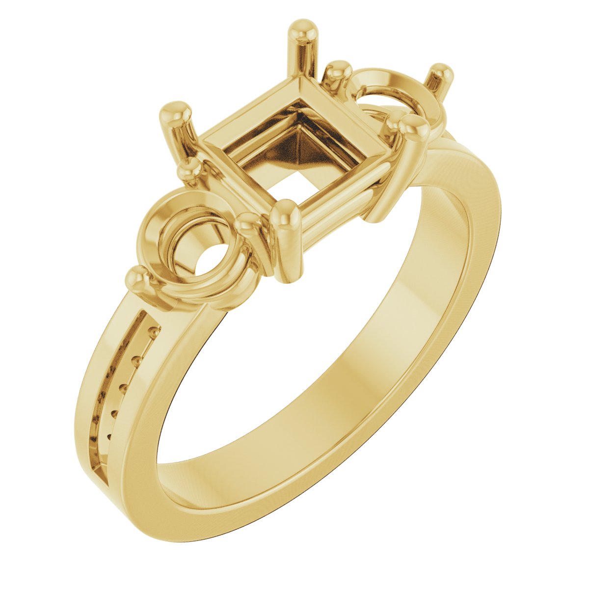 Three-Stone Engagement Ring