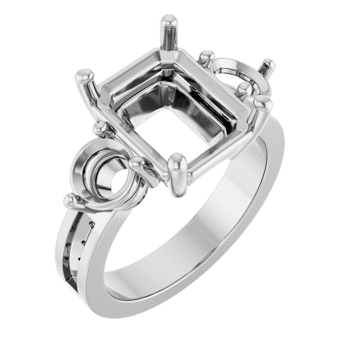 Three-Stone Engagement Ring