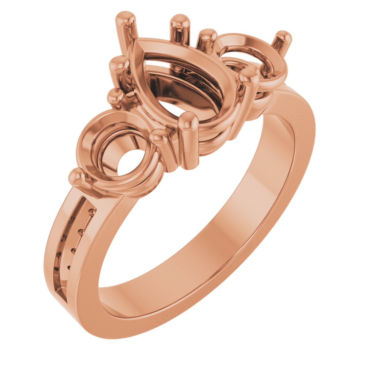Three-Stone Engagement Ring