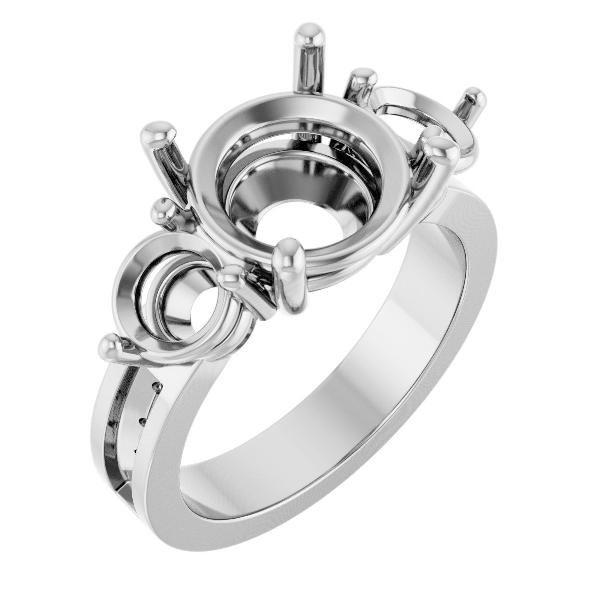Three-Stone Engagement Ring