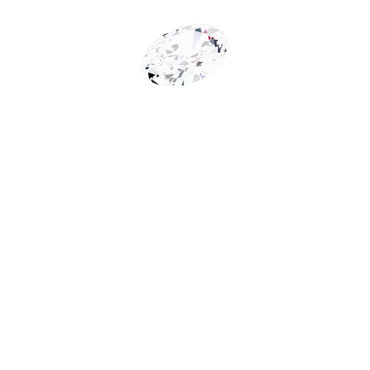 14k White Gold