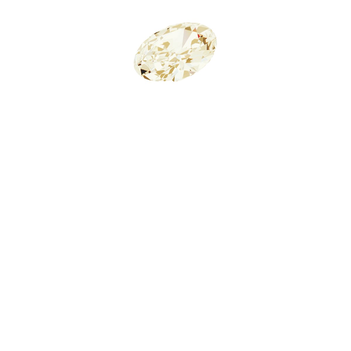 14K Yellow 1/4 CT Natural Diamond Ring