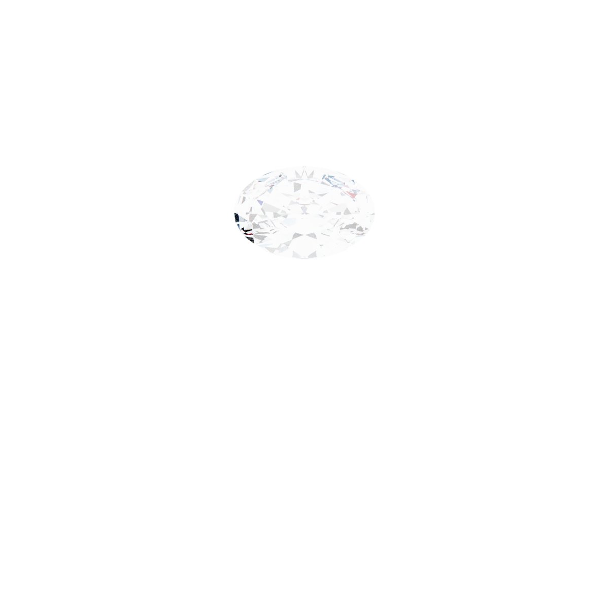 14K White 1/4 CT Natural Diamond Ring