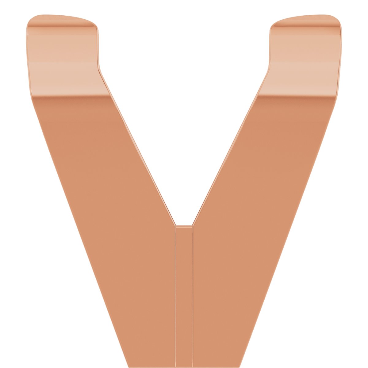 Square V-Prong Shank Setting