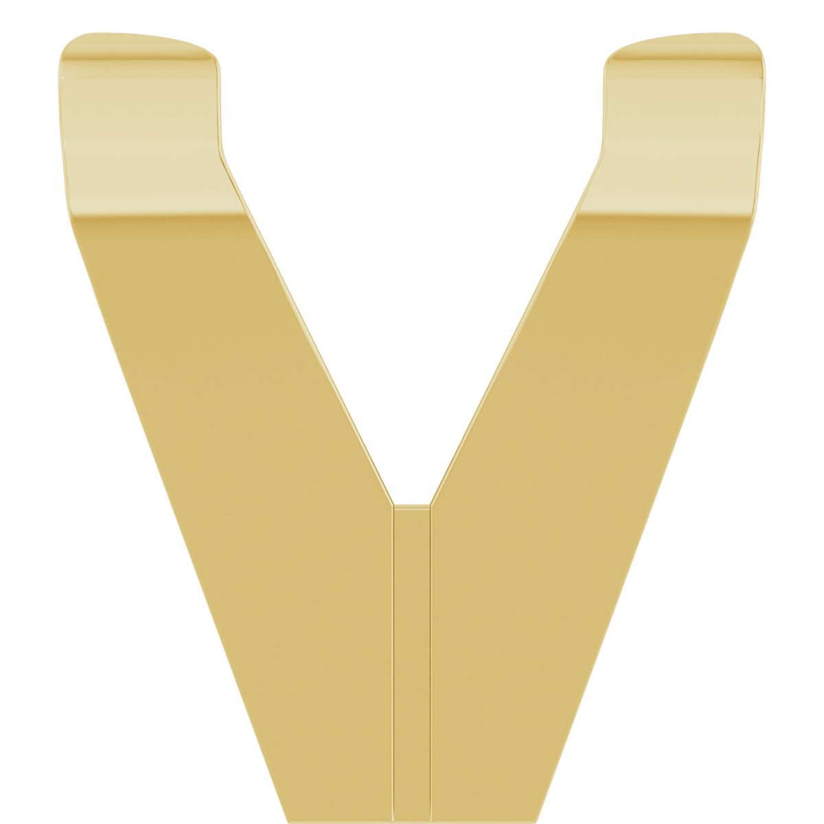 Square V-Prong Shank Setting