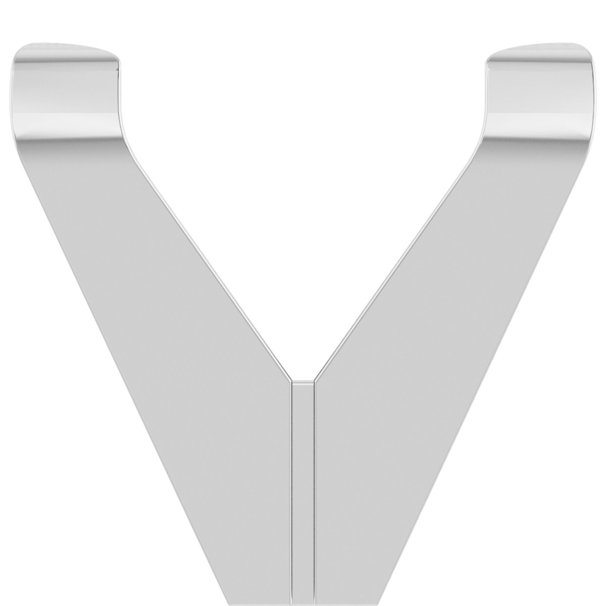 Square V-Prong Shank Setting