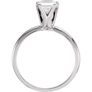 18K Yellow 1/2 CTW Diamond Solitaire Engagement Ring