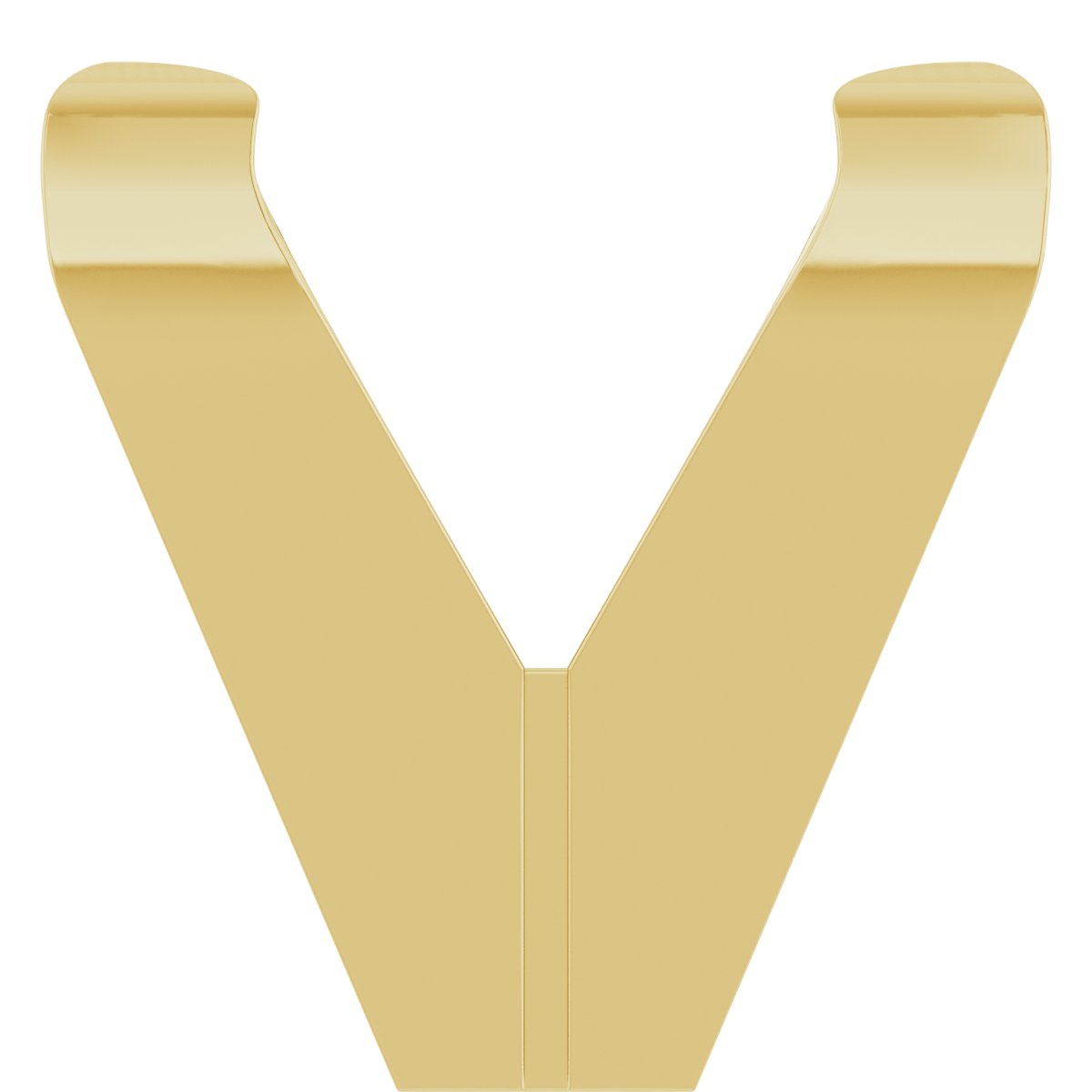 Square V-Prong Shank Setting