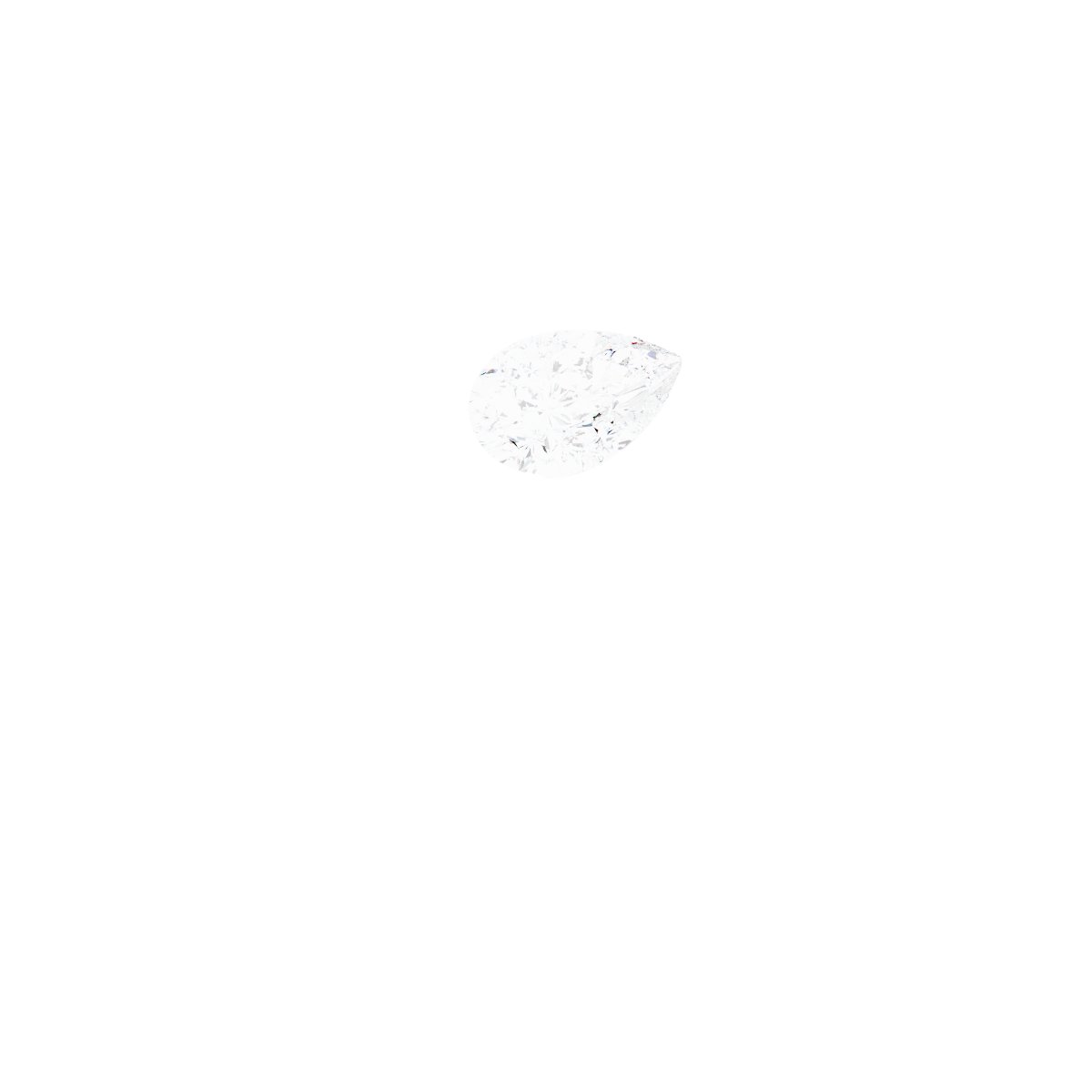 14K White 1/6 CT Natural Diamond Ring