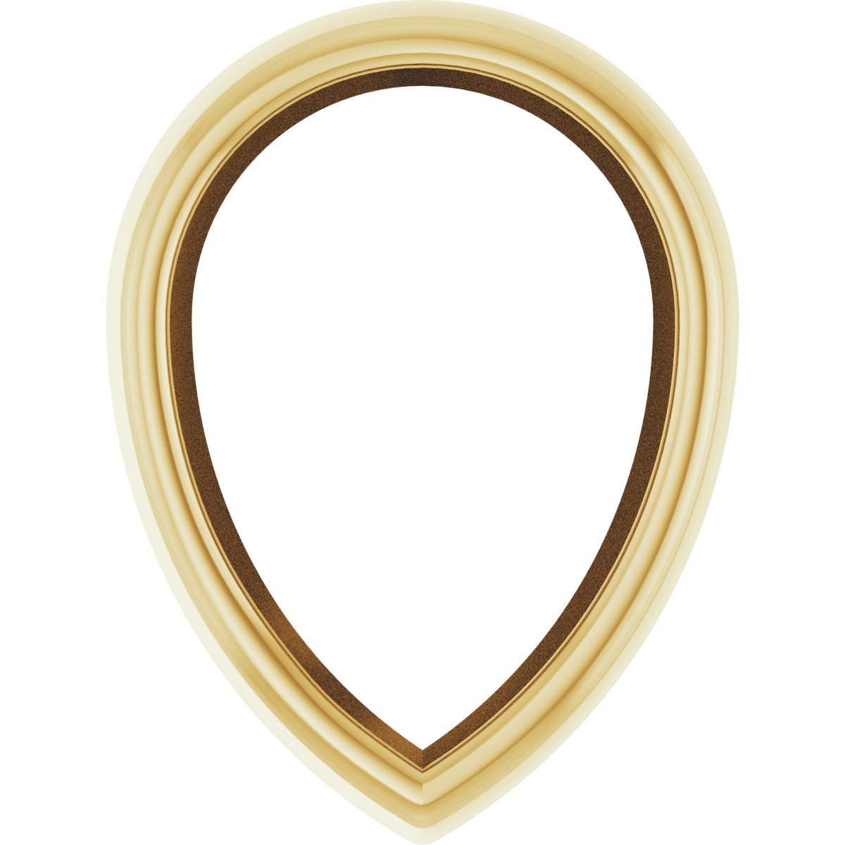 Pear Bezel Setting