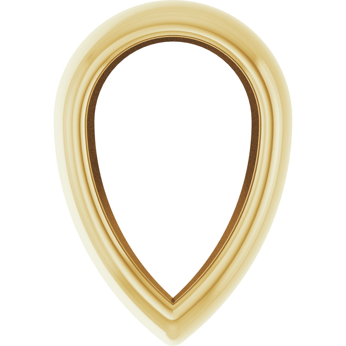 Pear Bezel Setting