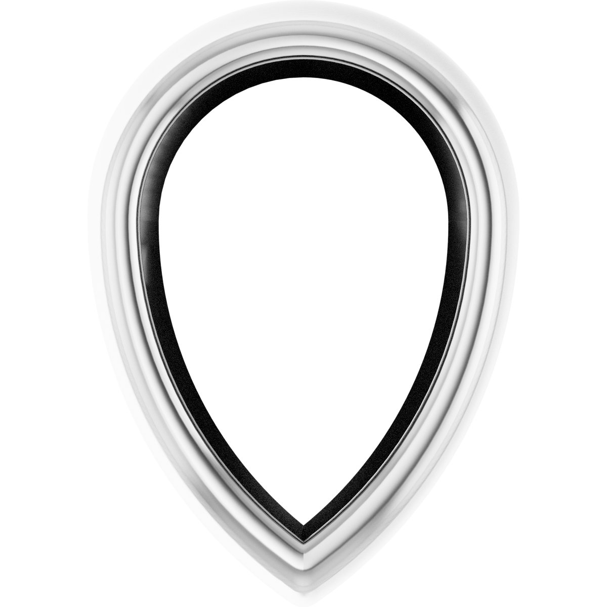 Pear Bezel Setting