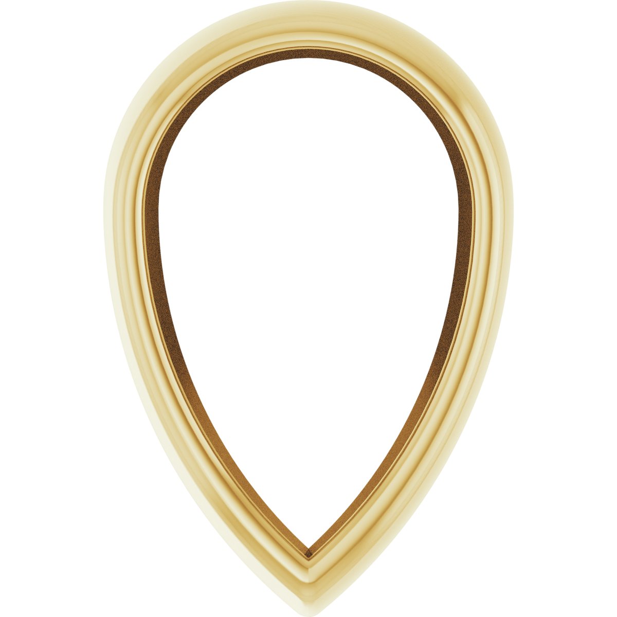 Pear Bezel Setting