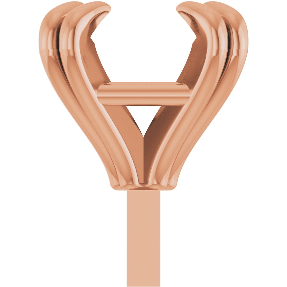 Pre-Notched Double-Claw Peg Setting